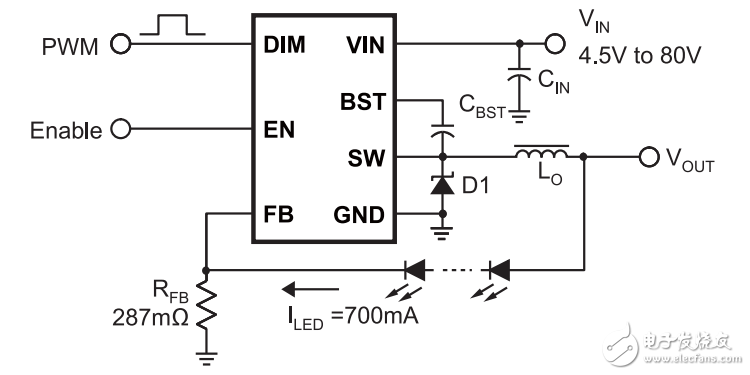 MP4688 LED驅動IC詳解 高性能降壓方案的電路設計指南